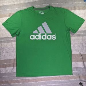 Adidas Green Climalite T-Shirt Size 2X